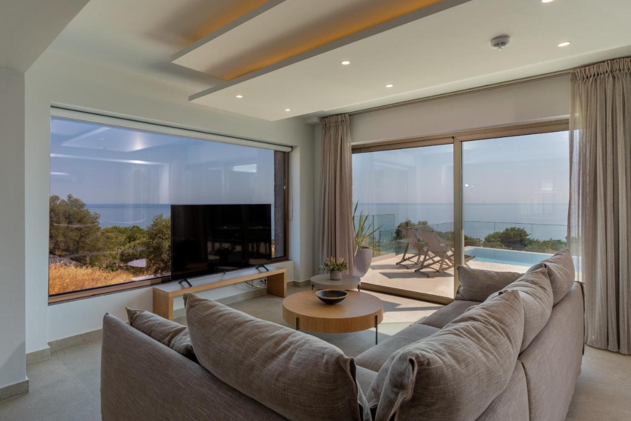 Villa Onyx - With Private Heated Pool Atsipopoulo Exterior photo