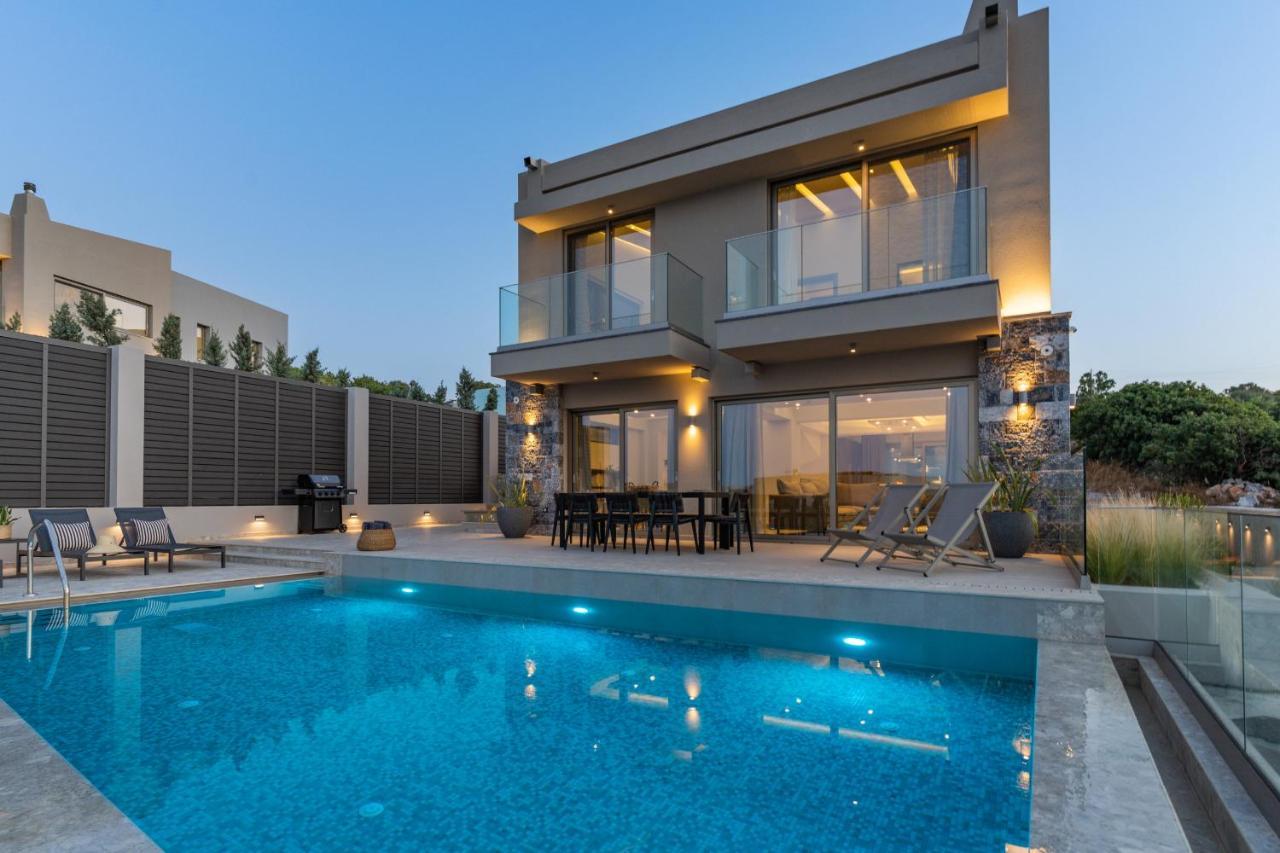 Villa Onyx - With Private Heated Pool Atsipopoulo Exterior photo